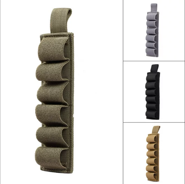 Outdoor 6-Hole Elastic Patch Bag Accessories Multi-Functional Tactical Velcro Bulk Tool Velcro