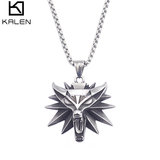 Фильм окружающий ювелирные изделия Witcher 3 Witcher 3 Wolf Head Head Countal