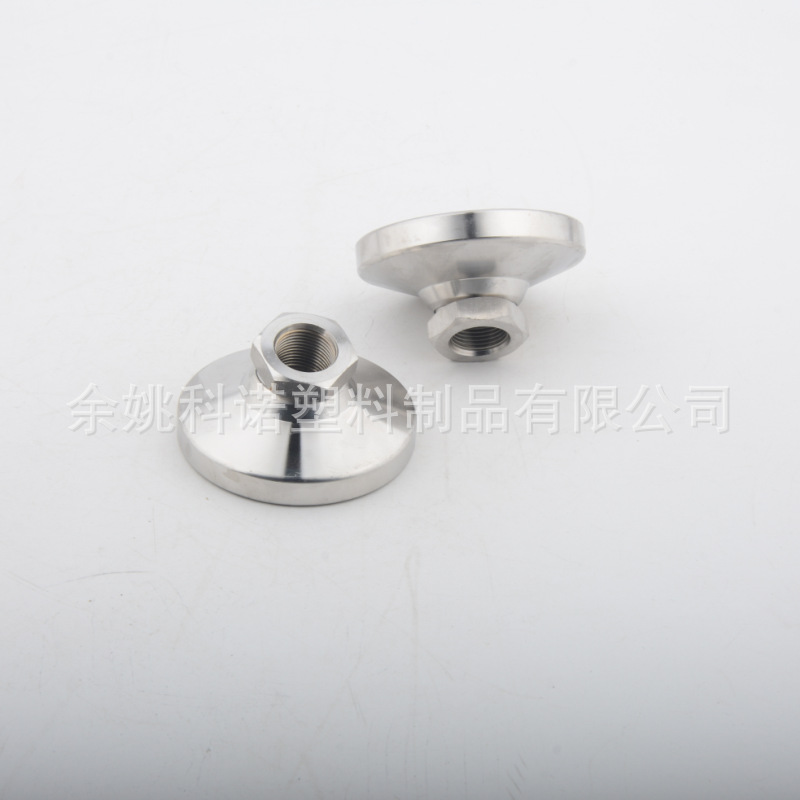 供应304不锈钢万向脚杯,防锈内螺纹细牙调节脚，关节蹄脚