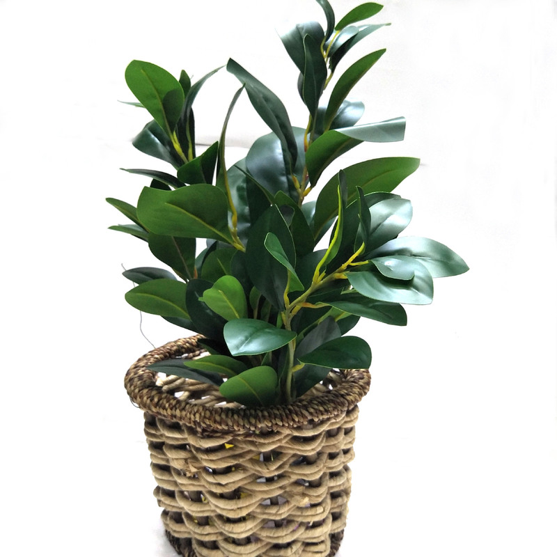 Simulated Bean Leaf Living Room Dining Table Coffee Table Vase Flower Arrangement Wedding Home Flower Wedding Decoration Olive Leaf