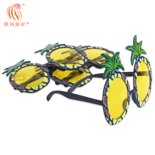Kai Feng Party Pineapple Glasses Masquerade Party Dance Performance Props Supplies