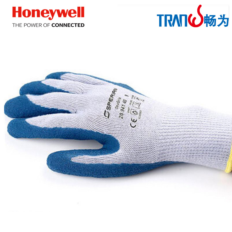 霍尼韦尔 2094140CN 乳胶涂层耐磨防穿刺非一次性工作防护手套