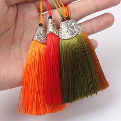 8CM Fish Mouth Hat Tassel DIY Aromatherapy Sachet Charm Fashion Pendant Fan Drop Decor Tassel Earrings