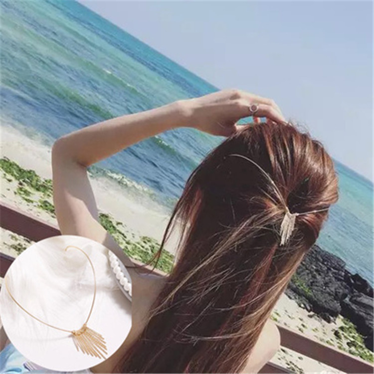 Nueva espalda-Usar rizador de pelo accesorios para el cabello moda dulce aleación rhinestone banda de pelo accesorios nupciales accesorios para la cabeza accesorios al por mayor