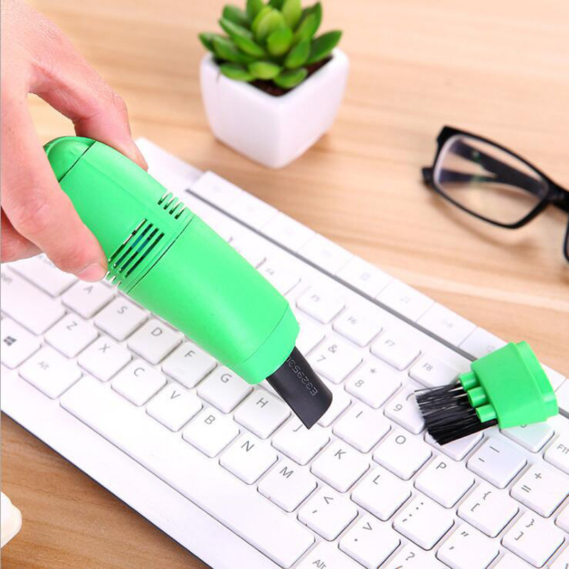 Creative USB computer keyboard vacuum cleaner household mini handheld cleaner laptop keyboard cleaning brush wholesale
