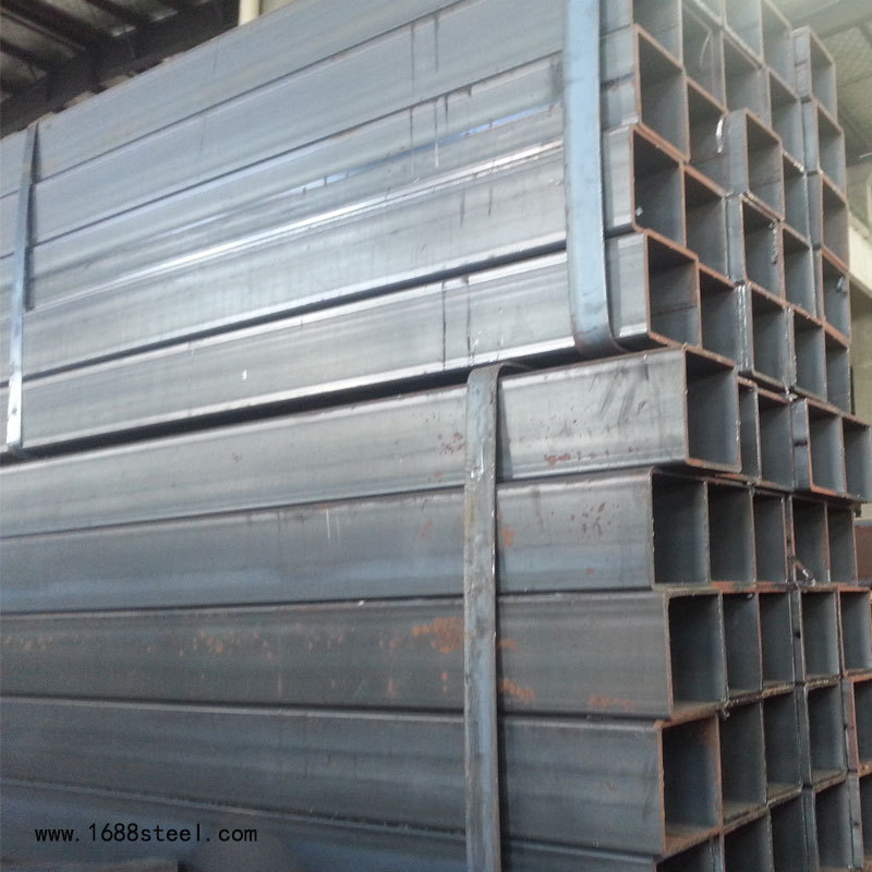 供应方管 建筑工业管40*80*3 50*100*4黑退油亮管20*20*2 30*40*3