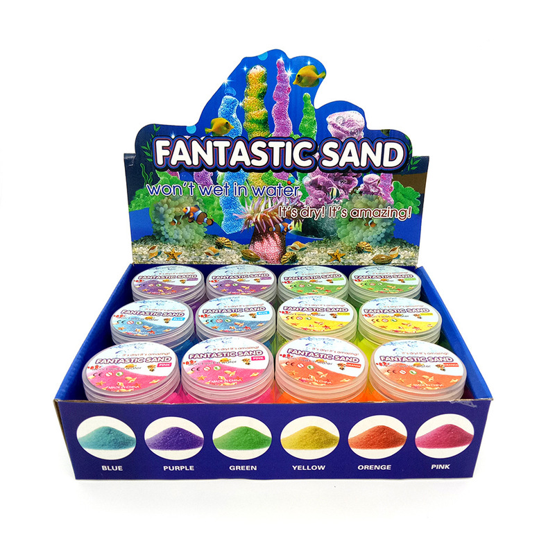 Shake sound explosions MAGICSAND magic sand 125g water modeling sand not wet sand sand new strange play Shake sound explosions MAGICSAND magic sand 125g water modeling sand not wet sand sand new strange play