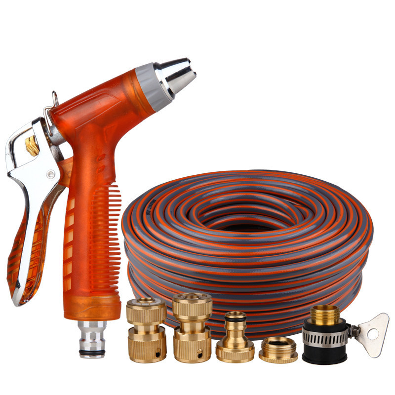 供应 凯琦 防冻耐低温 五线花园水管 锌合金喷枪接头10米水管