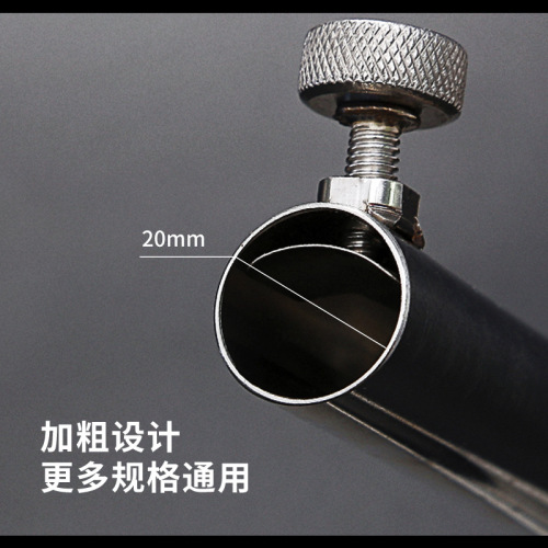 Micano Universal Ground Bracket Stainless Steel Turret Bracket Ground Socket Fishing Rod Bracket Turret Bracket Ground Socket
