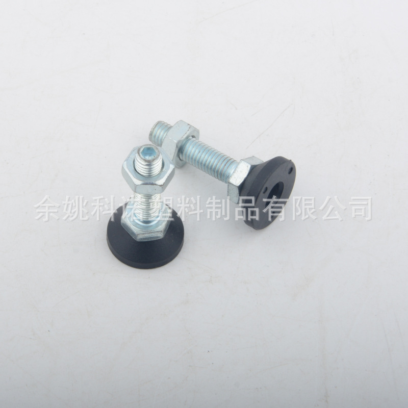 调整机脚，固定脚杯，可调节尼龙机床调节脚，碳钢脚杯