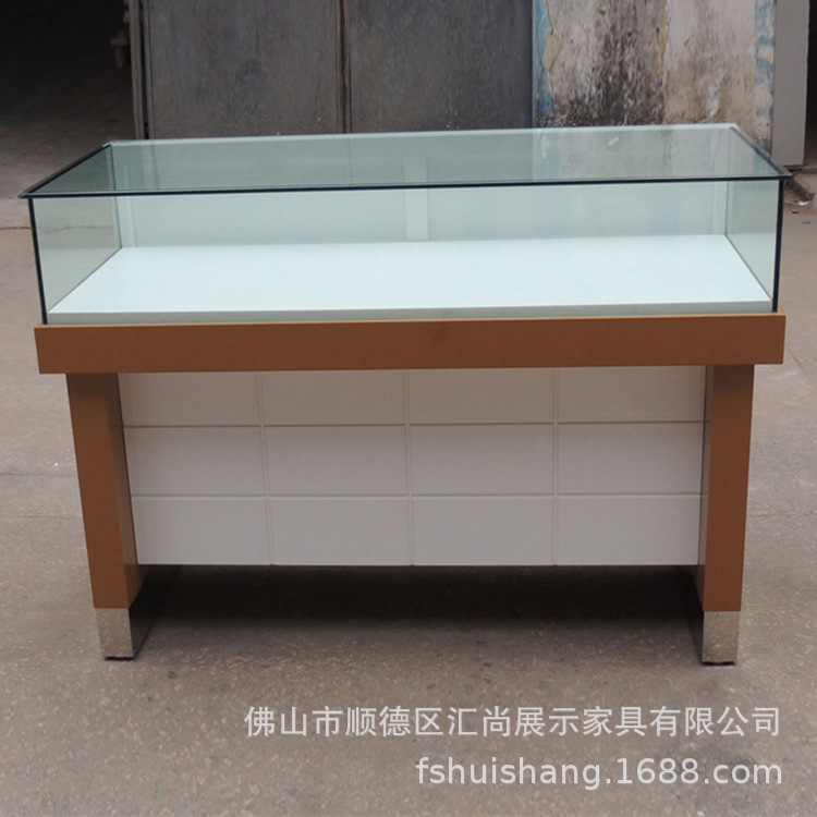 汇尚眼镜展示柜超市商场陈列柜台玻璃眼镜柜木质烤漆眼镜柜