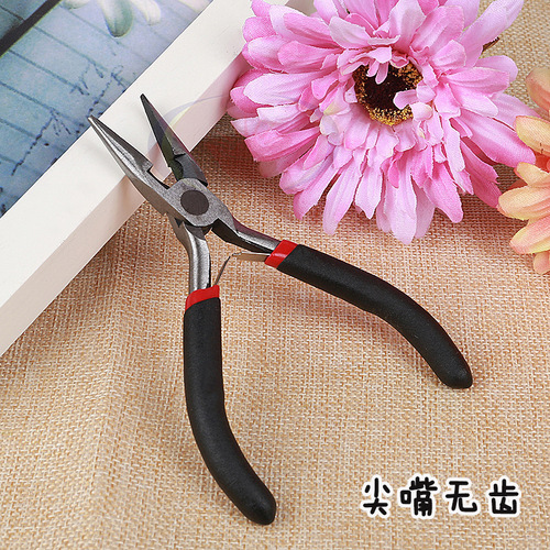 DIY jewelry tools DIY handmade pliers jewelry pliers diagonal nose pliers needle nose pliers round nose black handle