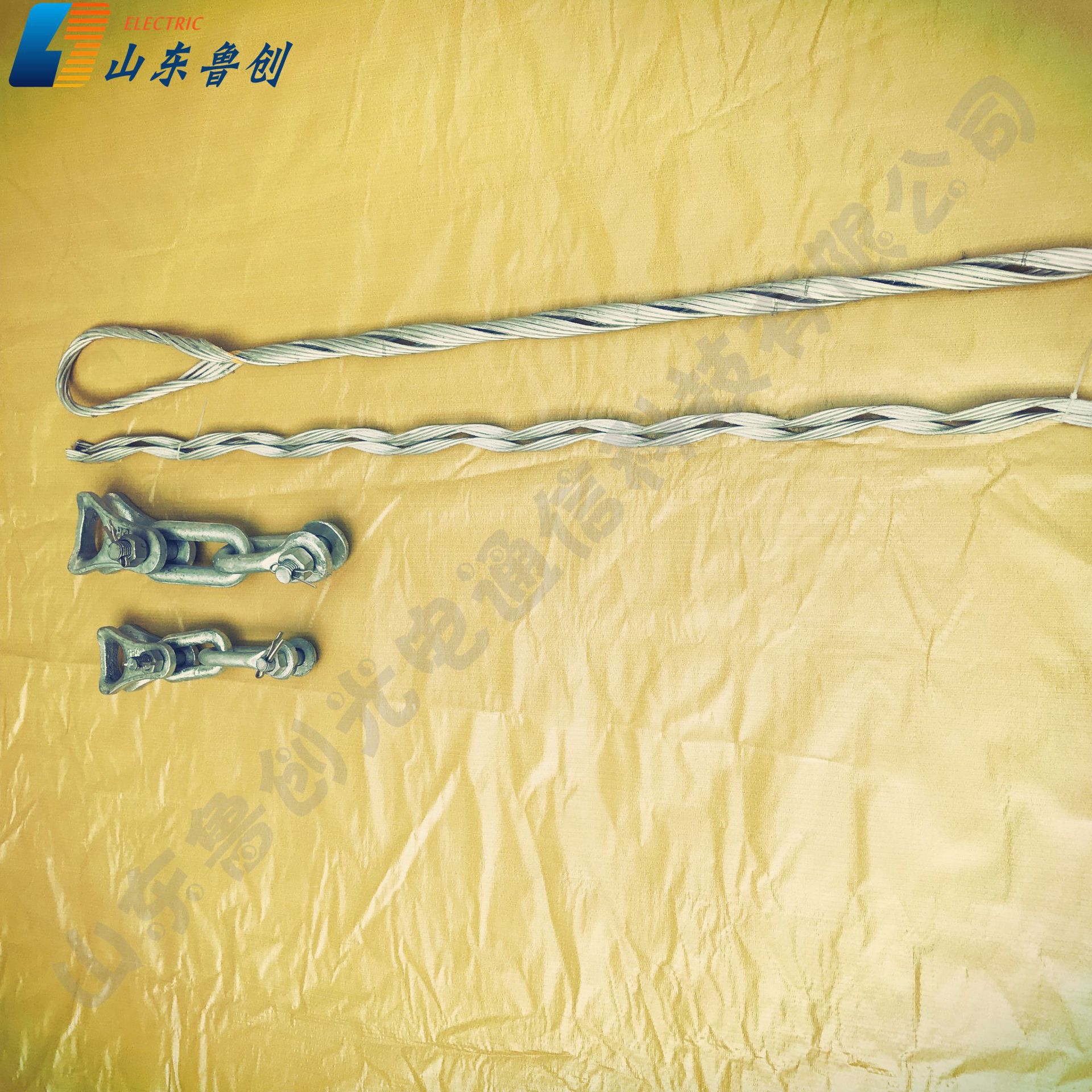 OPGW光缆转角线夹 电力耐张串 拉线线夹 铝包钢出口小耐张金具