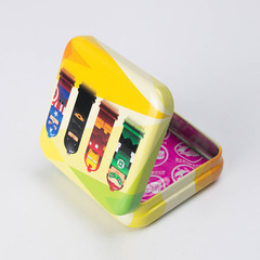 Huanyu Wholesale Square Iron Box Jewelry Box Storage Mini Iron Box Condom Storage Box USB Box