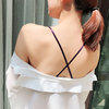 Sexy straps, underwear, non-slip bra, chest strap, open shoulders, worn on the shoulder, beautiful back, thin strap