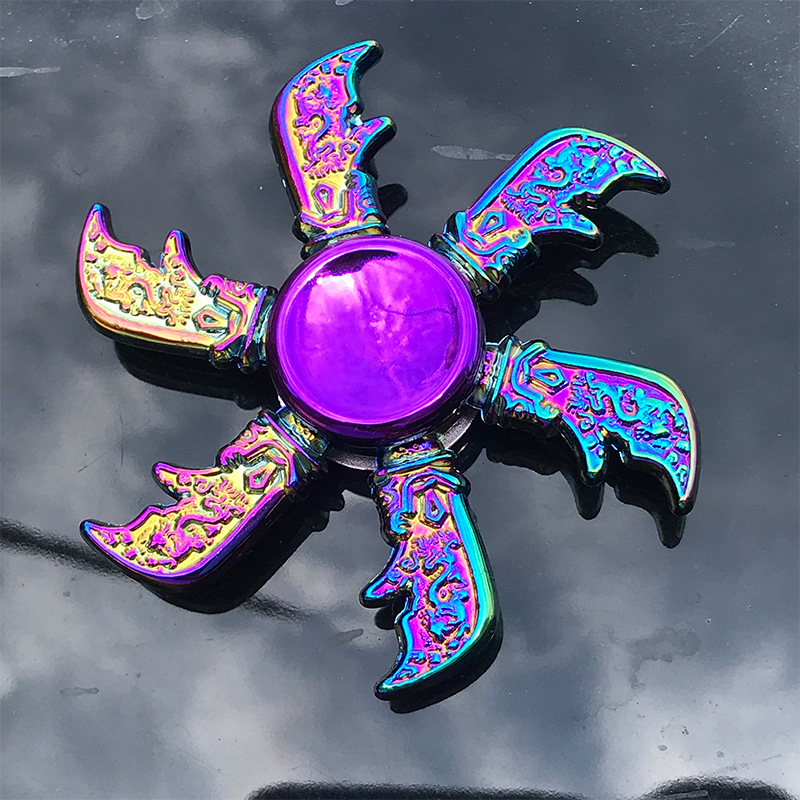 Hợp kim mới đầu ngón tay spinner giải nén đồ chơi Hand Spinner đầu ngón tay spinner nhà máy bán buôn phố gian hàng đồ chơi