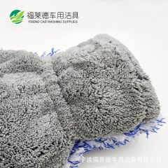 Five Finger Car Cleaning Gloves Microfiber Plush Devil Car Washing Gloves Multifunctional Car Detailing and Cleaning Supplies