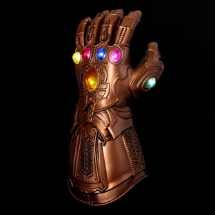 Vengeance Alliance Mask Ester cospla Halloween Mask Man Unlimited Children's Gloves Glowing Steel Gloves