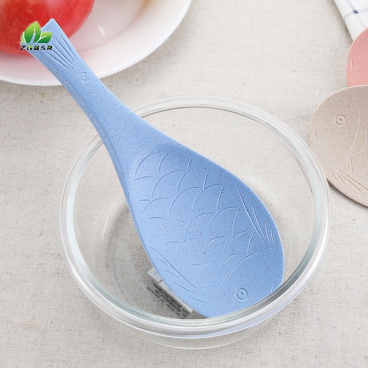 米饭勺家用电饭煲饭勺子打饭铲子不粘锅可用小麦秸秆原料