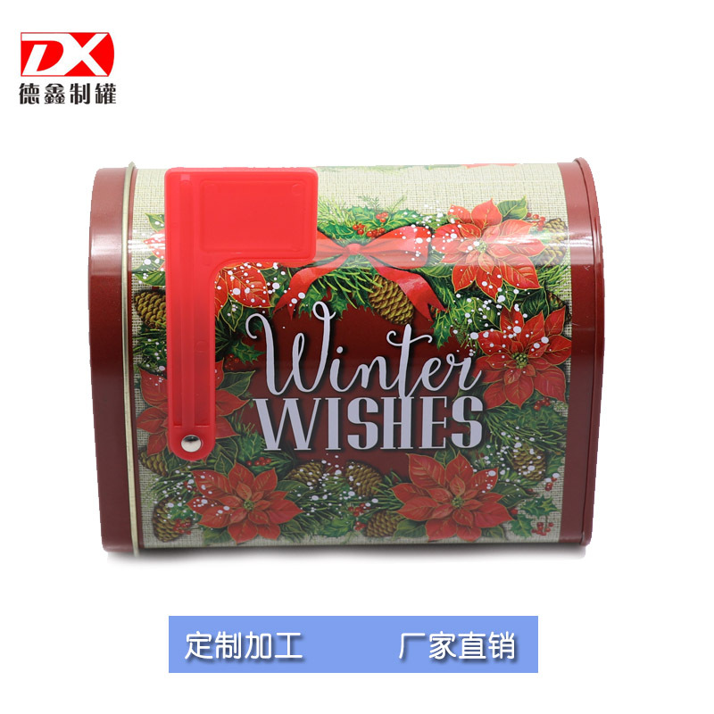 厂家热销精美邮箱铁盒 异形邮箱铁盒铁罐包装盒 高档邮箱信箱铁盒