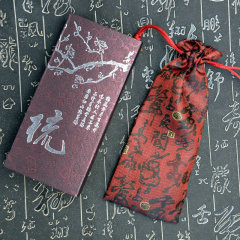 Wooden Comb Gift Box with Elegant Packaging, Small Gift Box for Comb Set, Black and Gold Sandalwood Comb Box