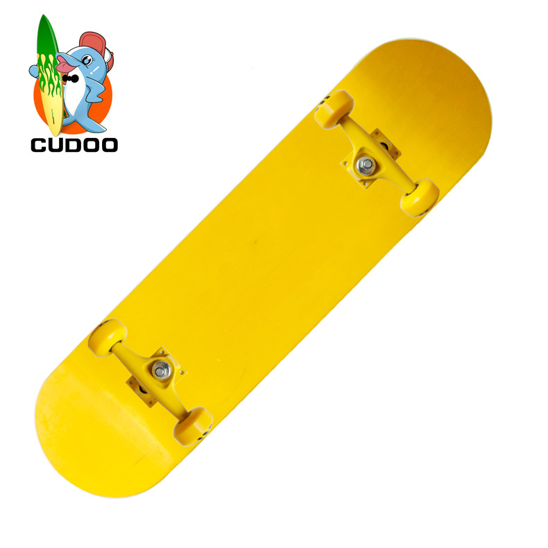 Skateboard Four-wheel Skateboard Double Rocker Road Brush Street Adult Northeast Maple Dyed Skateboard Color Skateboard Log Skateboard