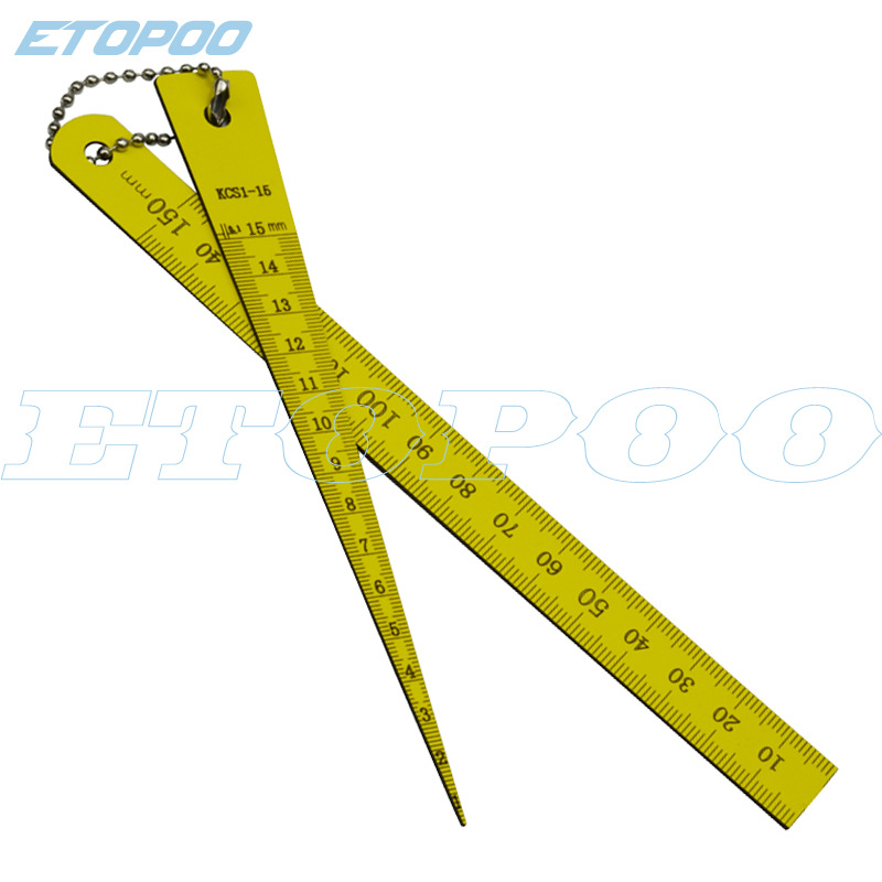 HUOTO  亚克力 塑料 1-15MM 楔形塞尺