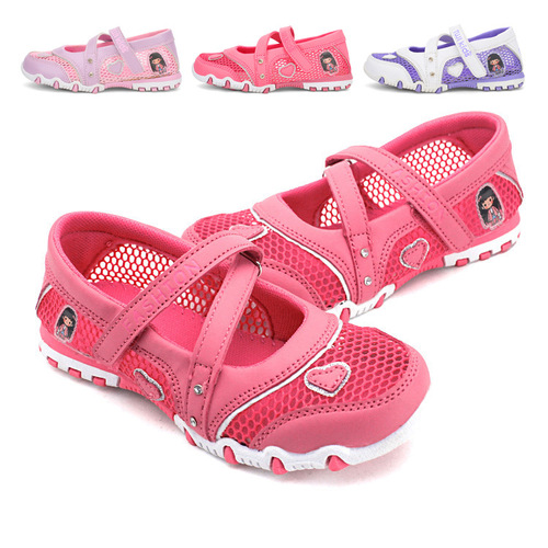 2024 Spring New Foreign Trade Children's Sandals Girls Shoes Sweet Cartoon Girls Sandals Girls Princess Shoes Wholesale