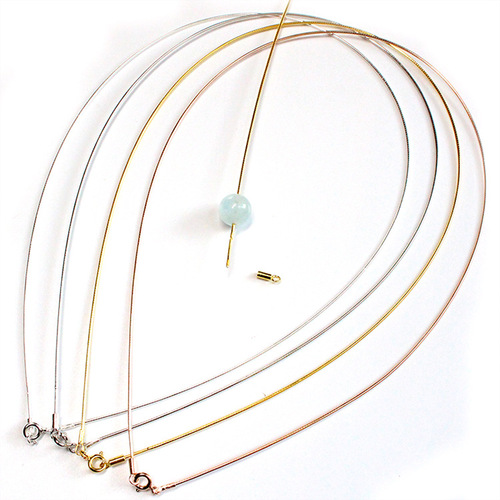 S925 Pure Silver Screw Pendant Necklace Accessories Pearl Lotus Snake Bone Necklace Through Necklace