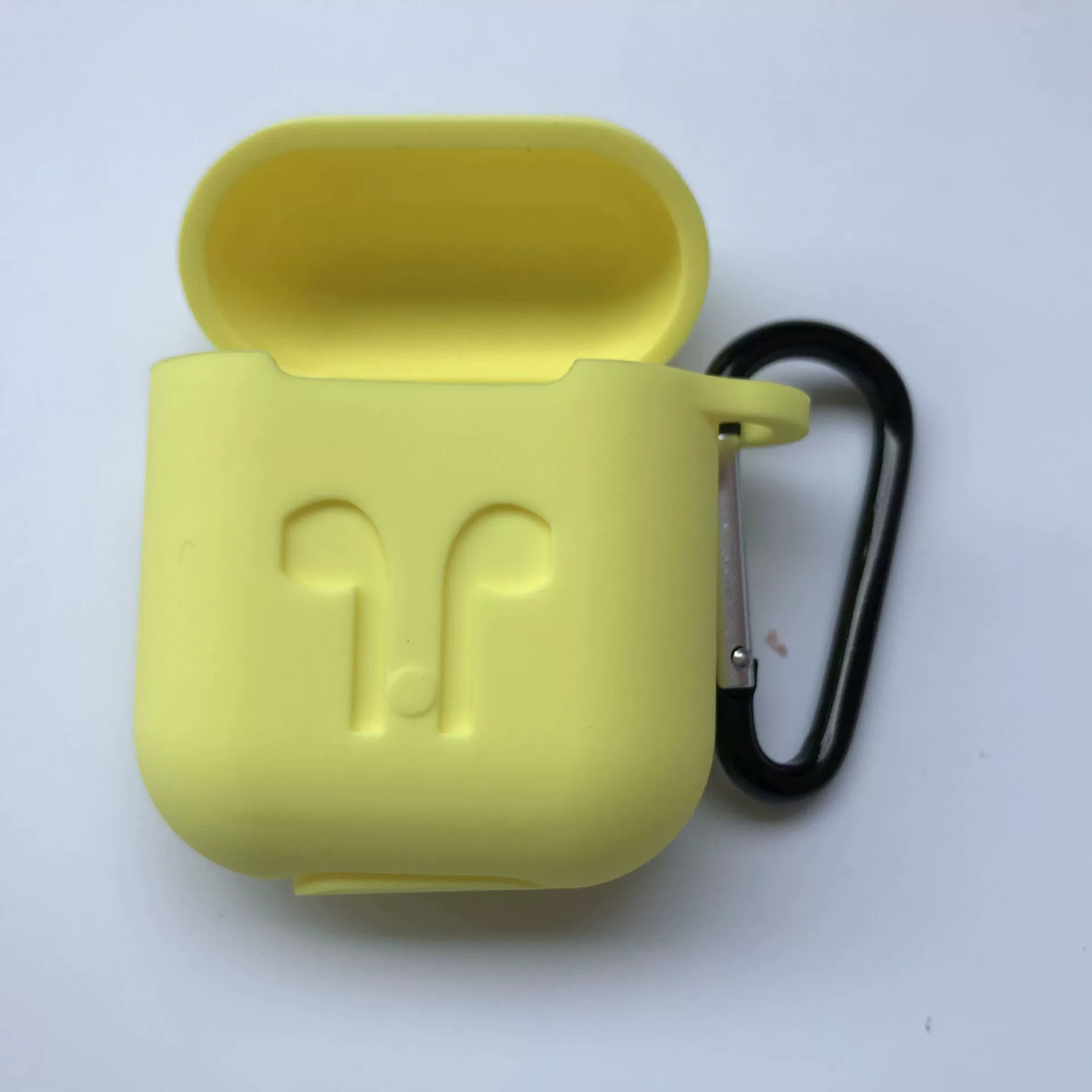 Силиконовый защитный чехол для AirPods, совместим с беспроводными наушниками, 13 цветов, карабин/крючок/верёвка