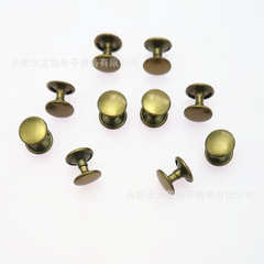 Leathercraft two-sided pop rivet and snap fastener, round rivets, specifications 100 pairs per pack