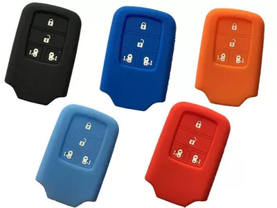 Suitable for the New Odyssey Silicone Key Case, Alisens Car Key Cover, Special Remote Control Protective Case Buckle (Static Rod/Key Bag) - half-pack-red-dedicated