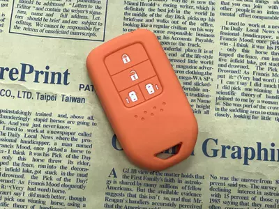 Static Rod/Key Bag, Odyssey Silicone Key Case, Alisens - all-inclusive-orange-4-keys-dedicated