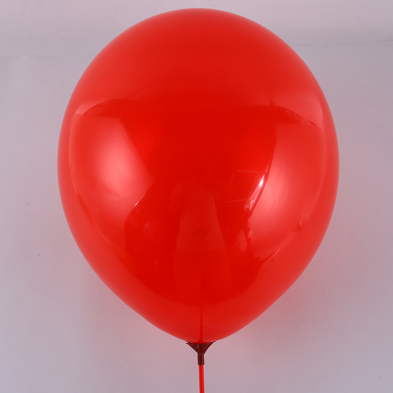 10 pulgadas mate globo de látex decoración de la boda de vacaciones globo engrosado 2,2G mate Granada globo rojo al por mayor