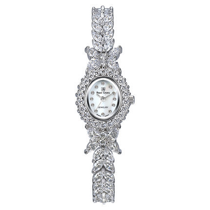 Royal Crown Silver Watch Women's Star Mermaid Watch Light Luxury Fashion Waterproof Zirconium Inlaid Sterling Silver Watch Royal Crown Silver Watch Women's Star Mermaid Watch Light Luxury Fashion Waterproof Zirconium Inlaid Sterling Silver Watch