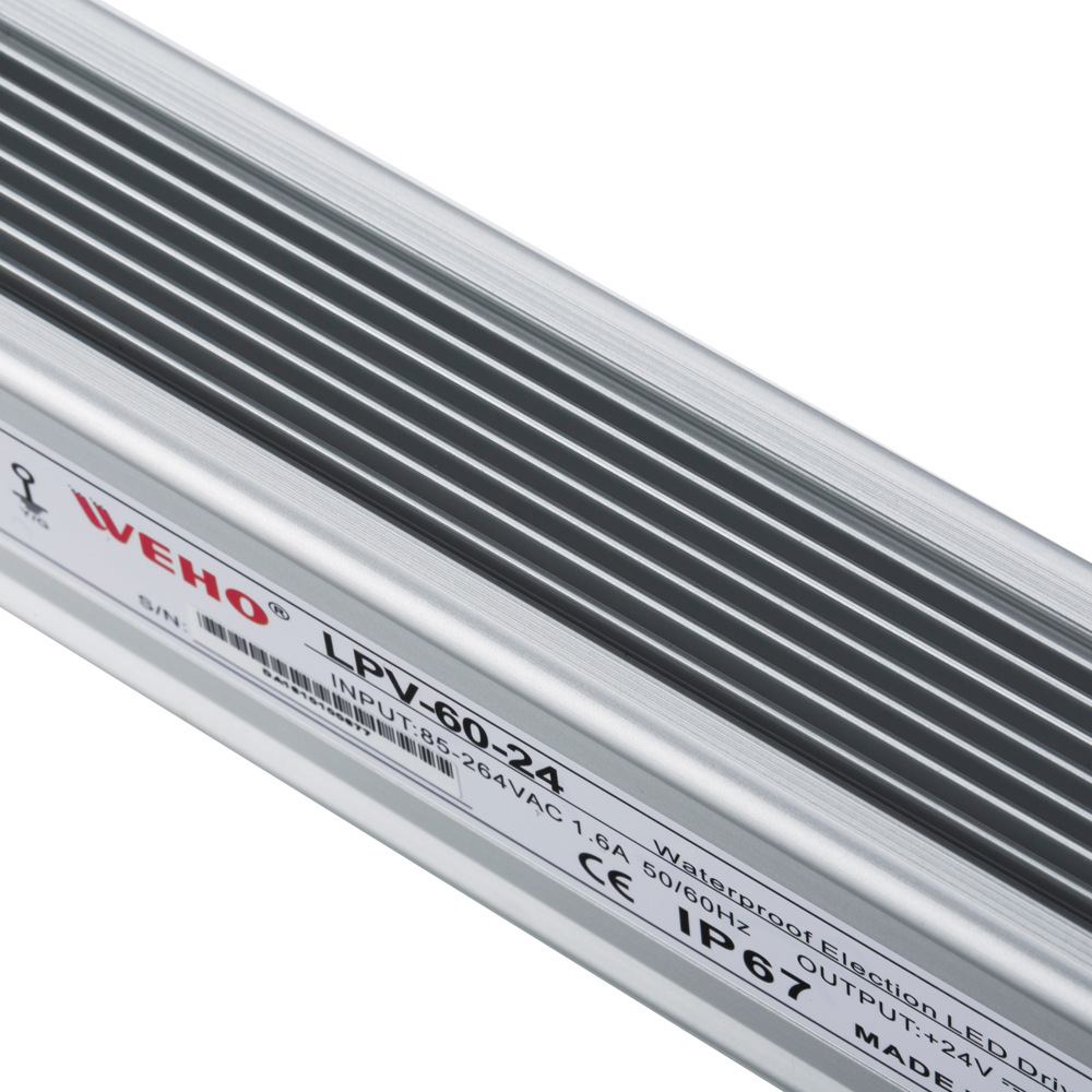 60W��ˮС������ص�ԴLPV-60-24 IP67��ˮ���ص�Դ 24V��ˮ��Դ