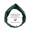 Hairgrip, demi-season knitted headband, Korean style