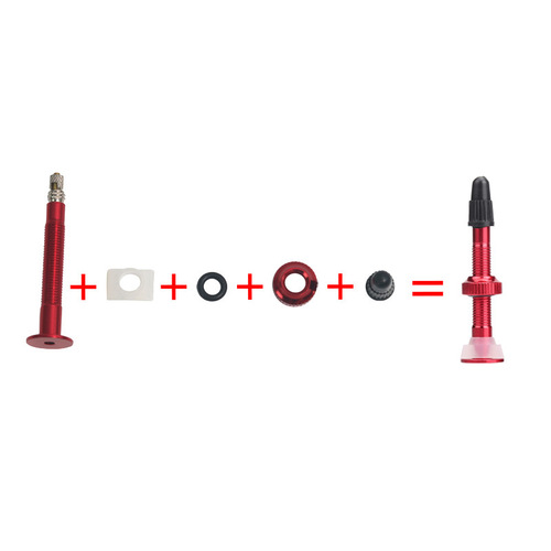 Mountain bike presta valve 40-60mm aluminum road vacuum extension nozzle tubeless french valve