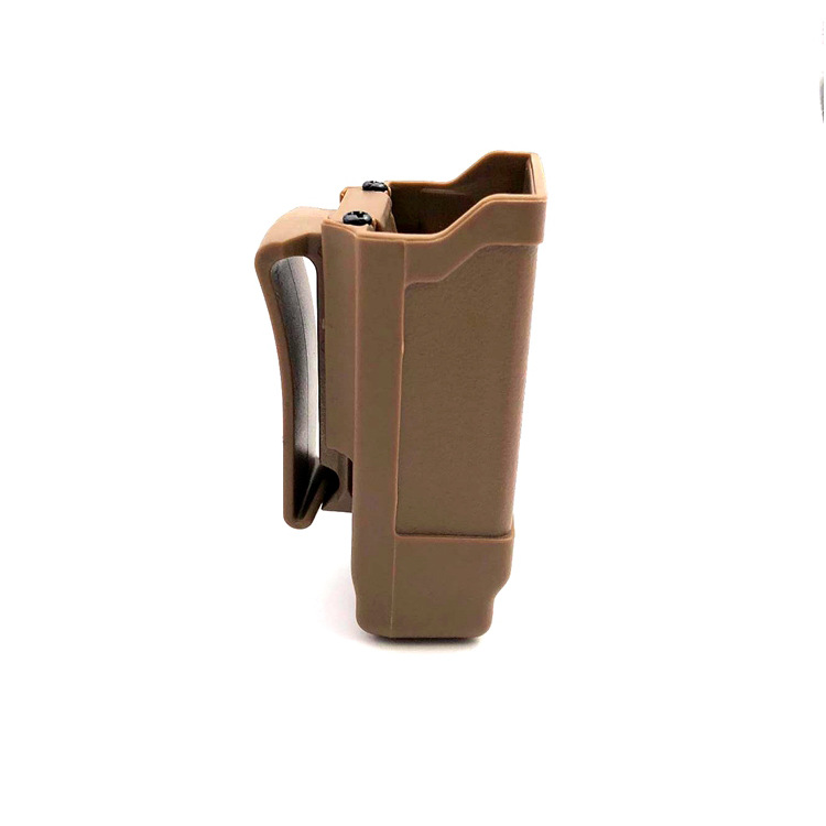 (2개) 야외 다기능 단일 행 유니버설 카트리지 상자 GLOCK 허리 전술 카트리지 빠른 풀 세트 전문 스포츠 가방