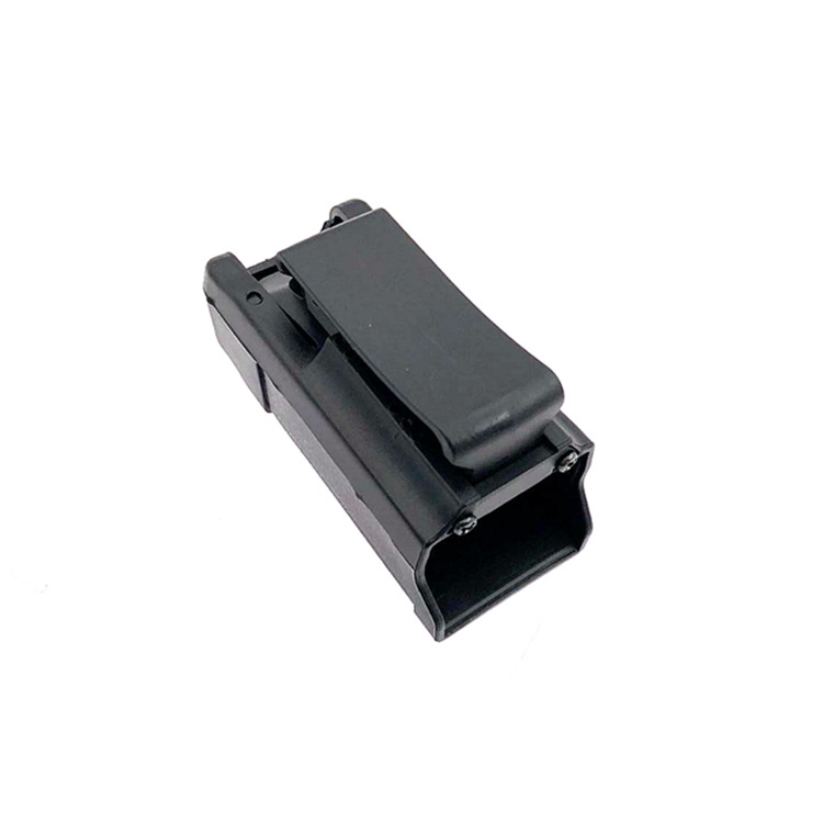 (2개) 야외 다기능 단일 행 유니버설 카트리지 상자 GLOCK 허리 전술 카트리지 빠른 풀 세트 전문 스포츠 가방