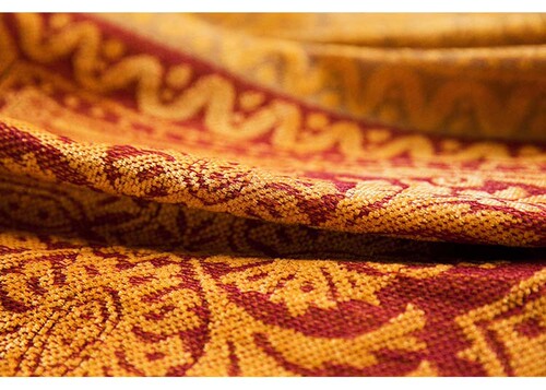 Nepalese style sofa towel blanket Southeast Asian chenille thread woven blanket multi-functional blanket shawl table mat