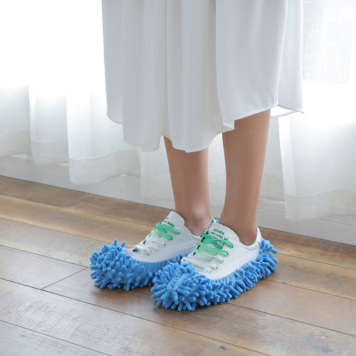 Chenille mopping shoe covers, lazy shoe covers, floor mopping slipper covers, mop head covers, single price