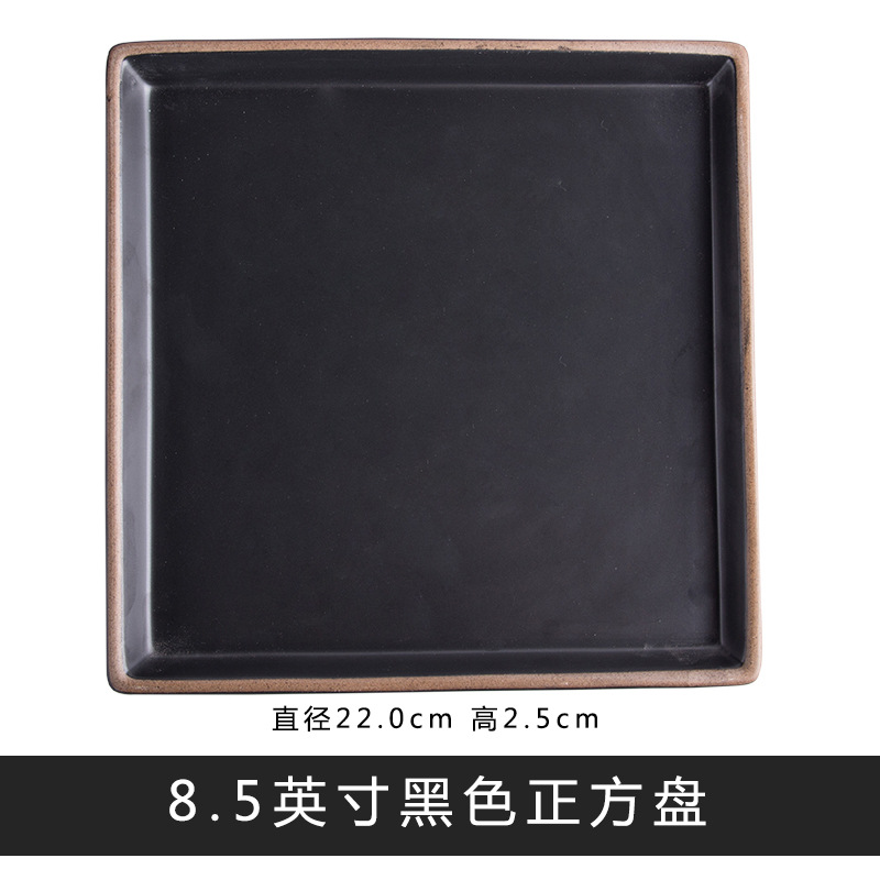 Coreano de cerámica vajilla cena plato tazón taza madera