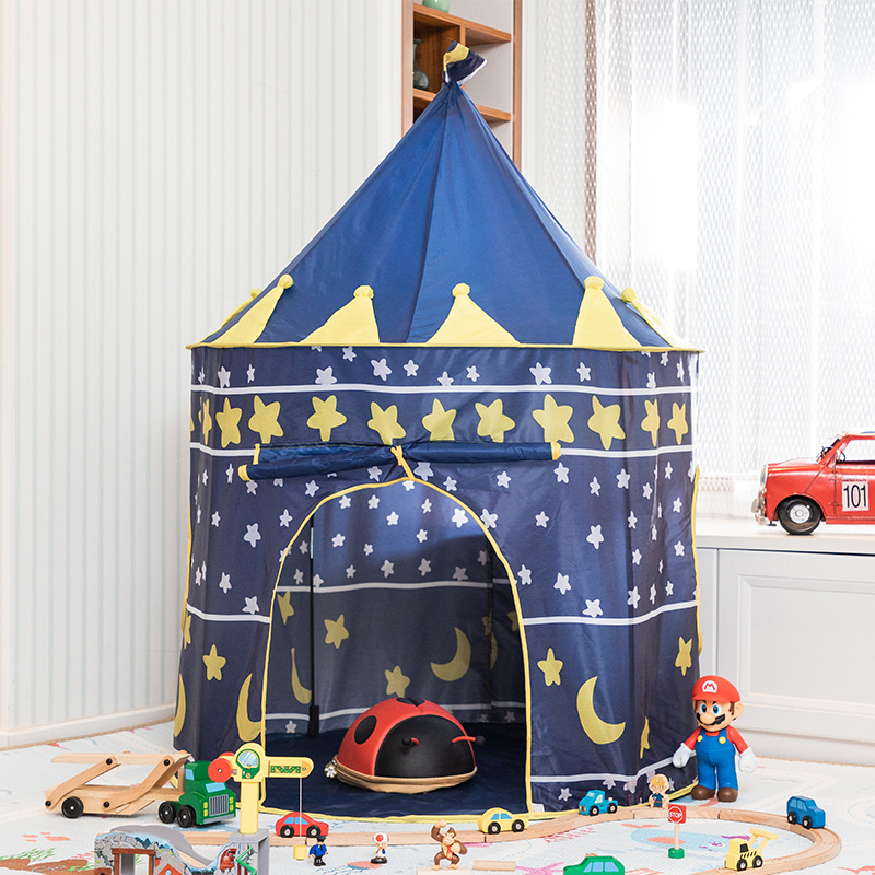 现货儿童公主帐篷游戏屋女孩超大蒙古包玩具城堡宝宝折叠室内帐篷