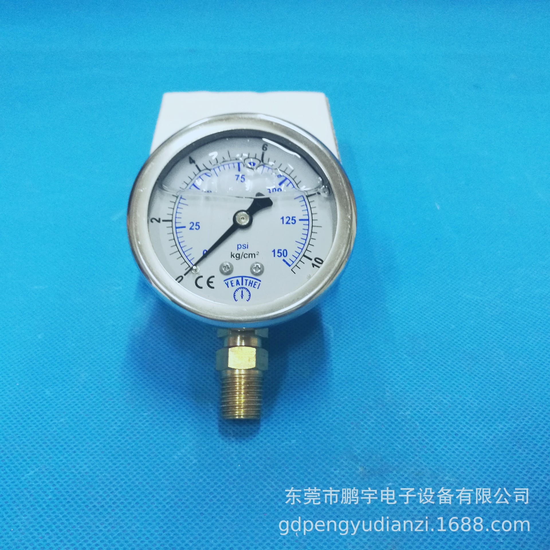 供应不锈钢压力表直入式压力表