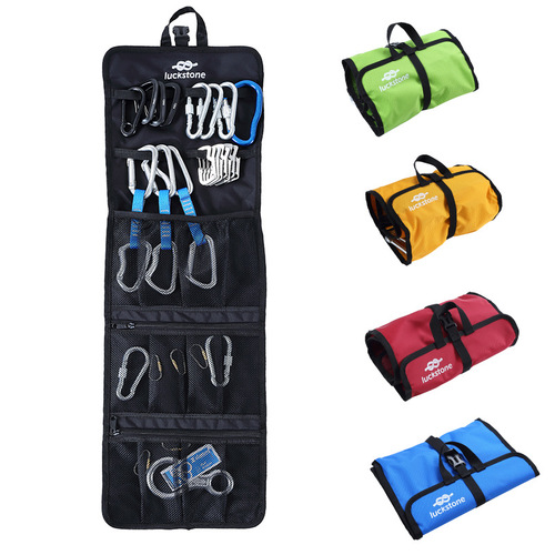 Jiyan rock climbing rope storage bag ice climbing waterproof equipment tool bag mountaineering multifunctional Oxford cloth buckle bag