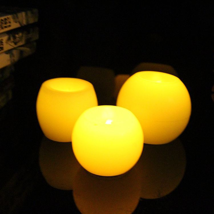 Cross-Border Home Furnishings Led Digital Candle Light Candle Light Swinging Candle Drum Light Cross-Border Home Furnishings Led Digital Candle Light Candle Light Swinging Candle Drum Light