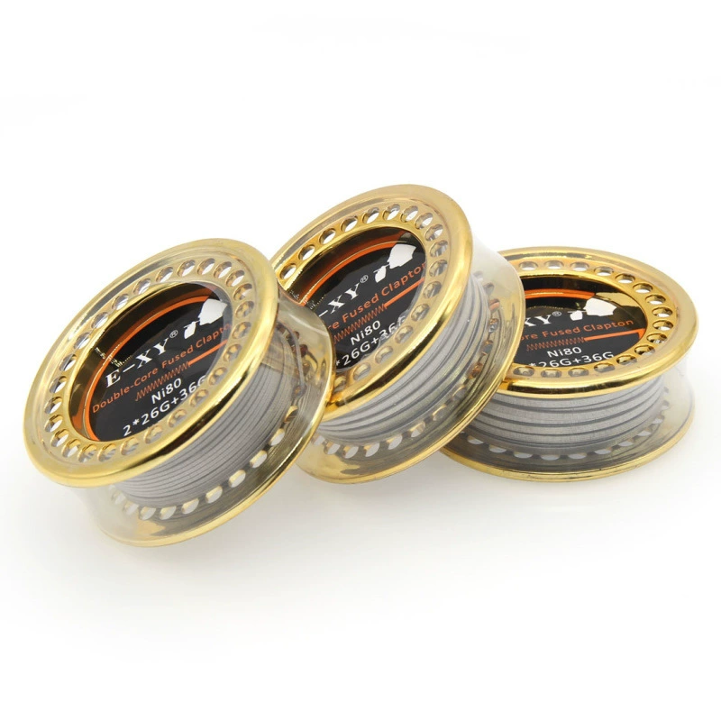 Ni80 четырехжильный нагревательный провод Клэптона никель фантазийный двухжильный трехжильный нагревательный провод сопротивления