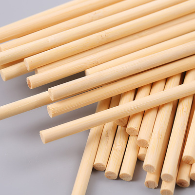 Bamboo stick 5mm Flat head Bamboo stick manual diy Festive lantern flagpole Support rod Can be set Punch holes lantern wholesale