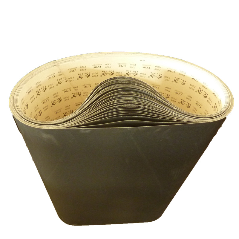 C78F 黑色碳化硅砂带  木工素板、油漆抛光专用 黑砂纸带